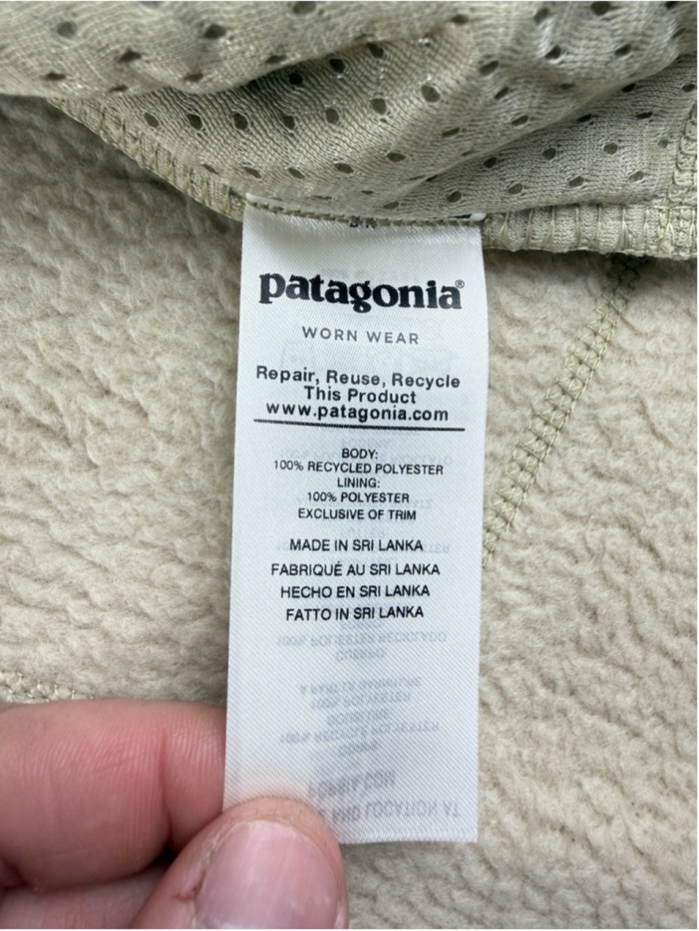 Patagonia Mens XXL Retro Pile Fleece Vest Pelican Smolder Blue - Picture 11 of 15